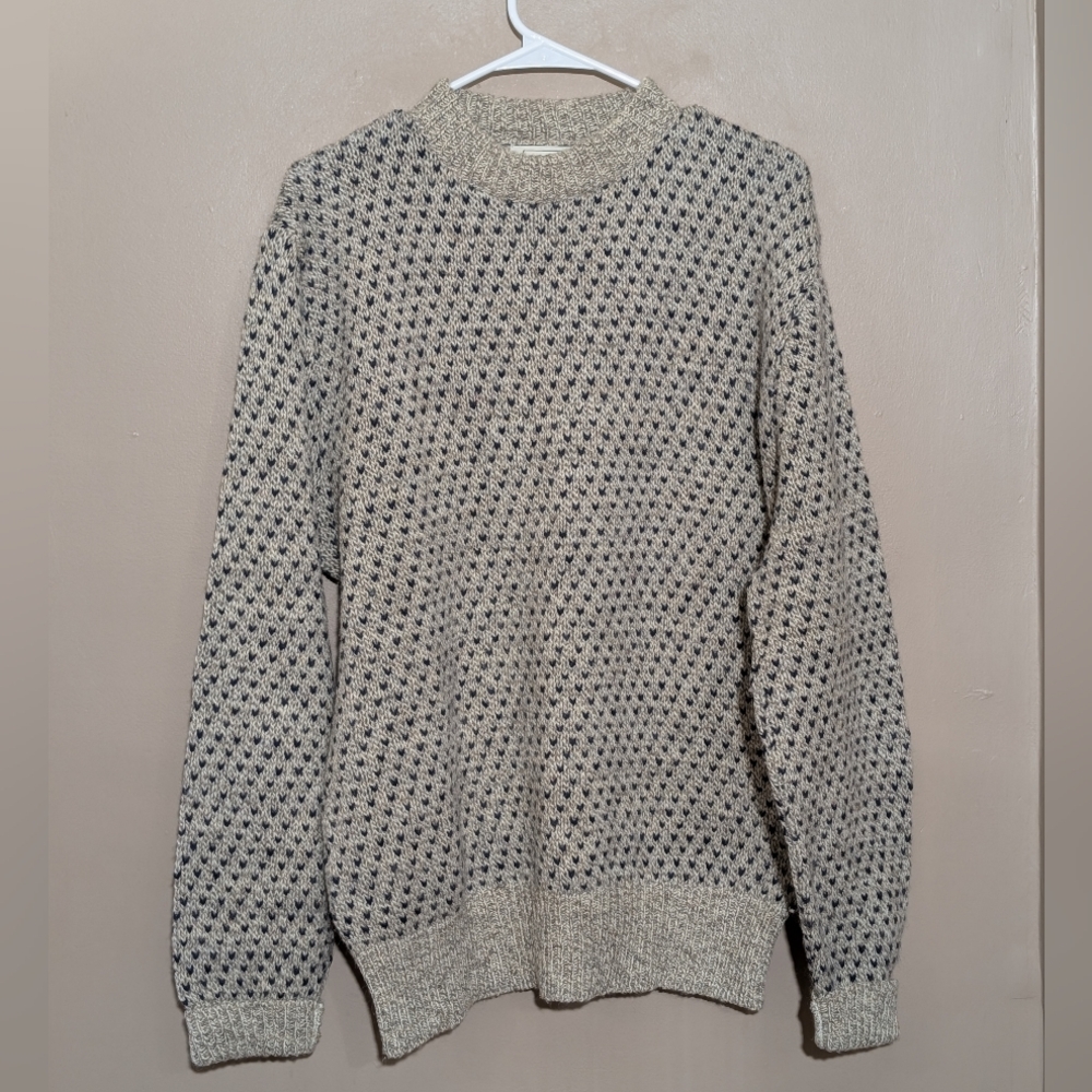 American Eagle Vintage 90s Wool Sweater, Size:M,